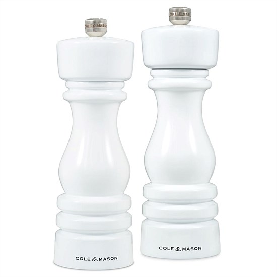 London Mills White Gloss 180mm Gift Set