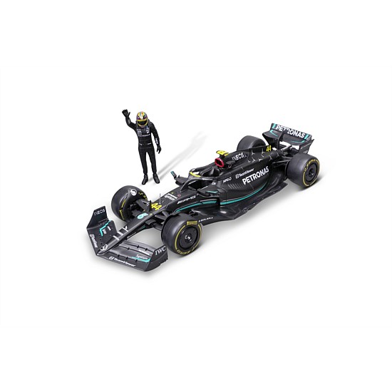 1:24 F1 Mercedes W14 E Performance (#44 Lewis Hamilton) With Driver Figure