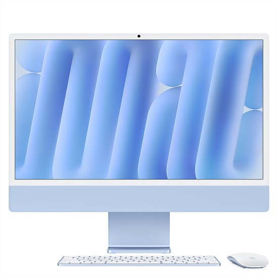 24-inch iMac: Apple M4 chip with 10-core CPU and 10-core GPU, 24GB, 512GB SSD