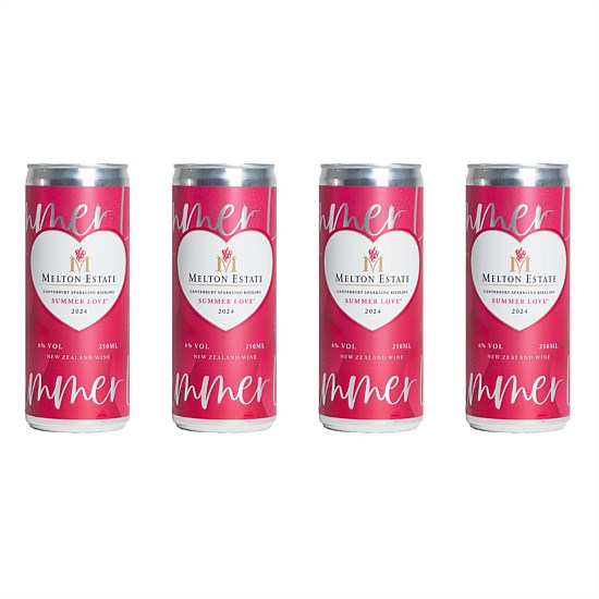 Summer Love Sparkling Wine - 24 x 250ml Cans