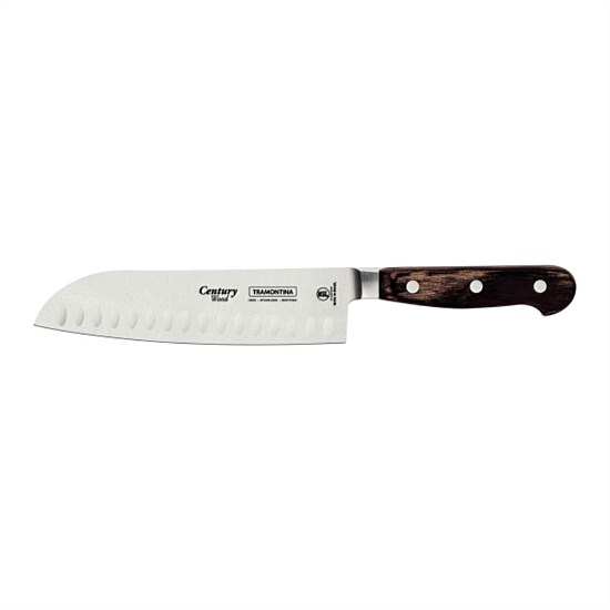 Tramontina Century Wood Santoku Knife 7"/18 cm