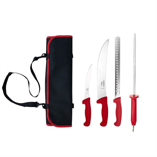 Tramontina Low & Slow Pouch (Knives + Pouch) 5 Piece Set