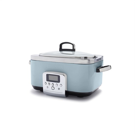 GreenPan Slow Cooker 6L (Blue Haze)