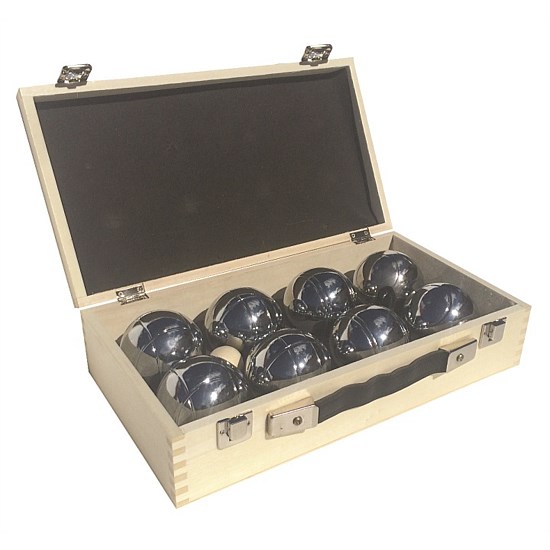 Boules in Your Court with Wooden Box - 8 Boules