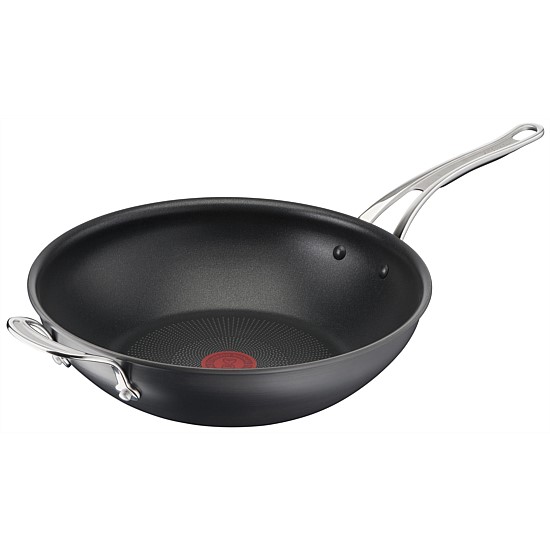 Cooks Classic Induction Hard Anodised Wok 30cm