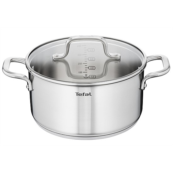 Virtuoso Induction Stainless Steel Stewpot 24cm/5.4L + Lid