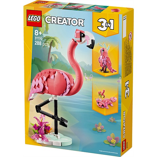 CREATOR 31170 Wild Animals: Pink Flamingo V29