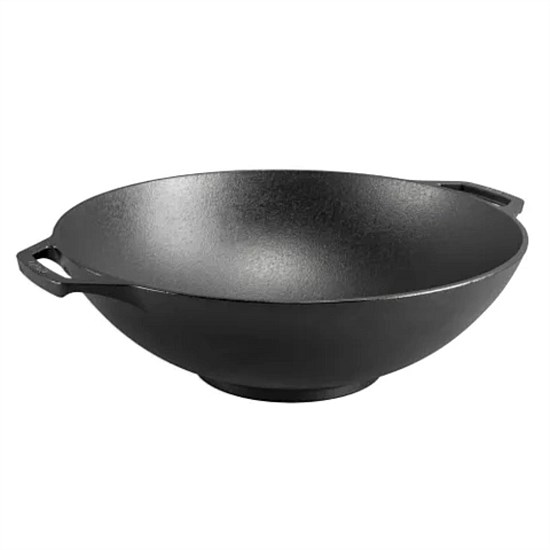 Cast Iron Wok | 35.5cm