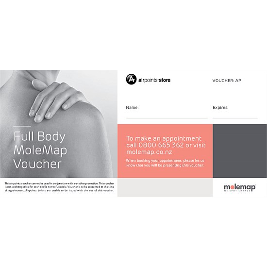 Buy Full Body MoleMap Gift Voucher | Shop at the Airpoints™ Store