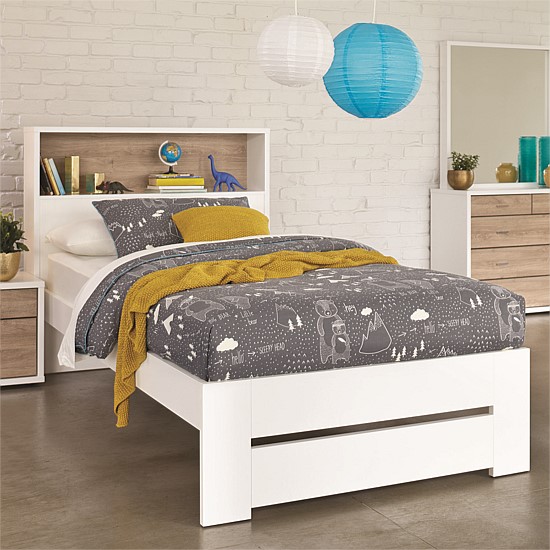 Hero King Single Storage Bed Frame