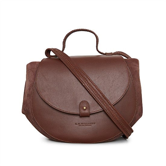 Leather Saddle Bag