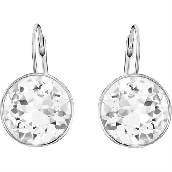 Bella Pierced Earrings - Crystal