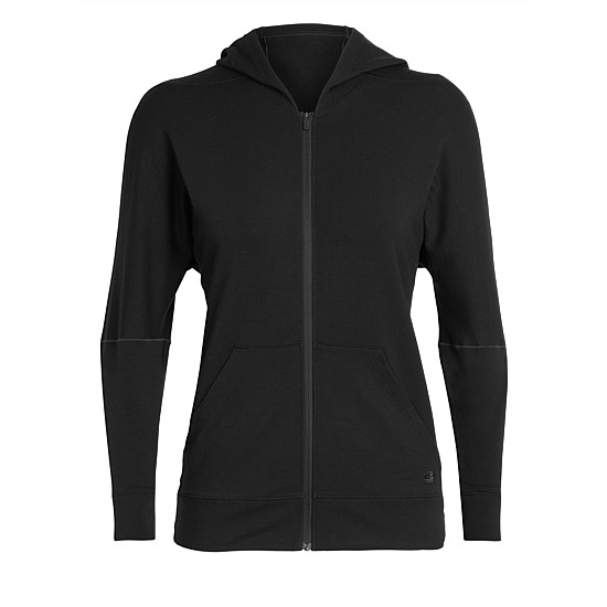 Icebreaker Women's Momentum Cool-Lite Long Sleeve Zip Hood