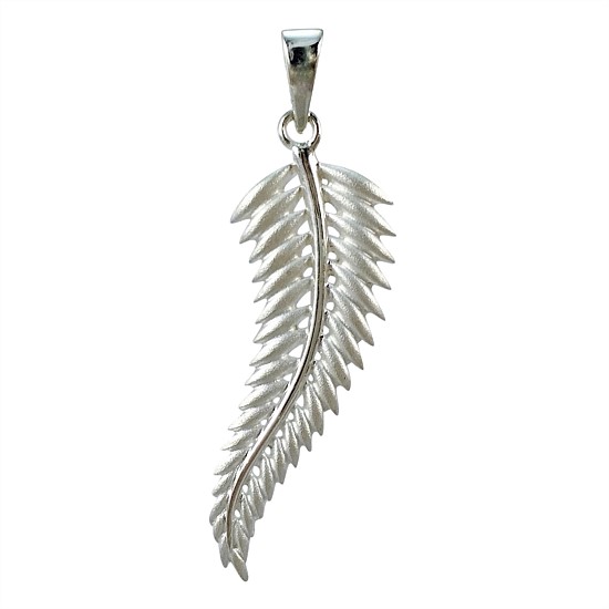 Silver Fern Pendant