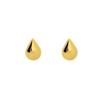 Droplet Studs 9CT Yellow Gold