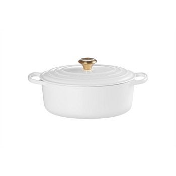 Signature Cast Iron Oval Casserole 29cm