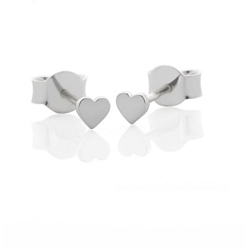 Micro Heart Studs  and Gold plate too