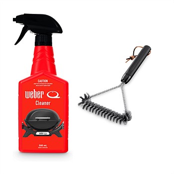 3 Sided Grill Brush and Q Cleaner