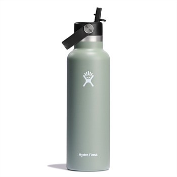 621ml Insulated Drink Bottle with Flex Straw Cap