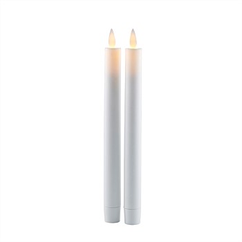 Sara Tall Set of 2 RECHARGEABLE Candles