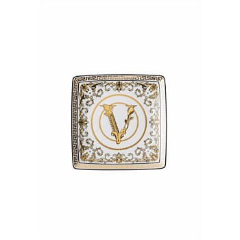 Versace Virtus Gala Square Dish 12cm