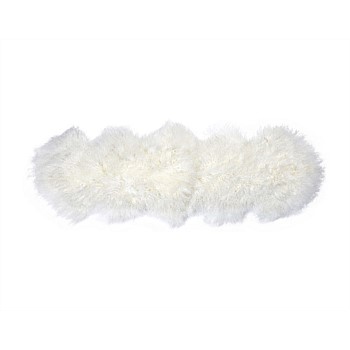 Tibetan Lamb Fur Double Rug