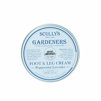 Gardeners Foot & Leg Peppermint Lavender Cream