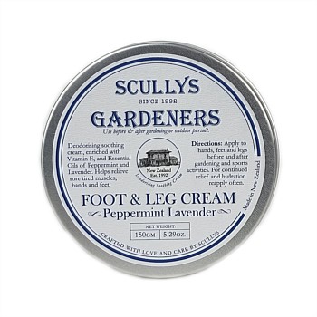 Gardeners Foot & Leg Peppermint Lavender Cream