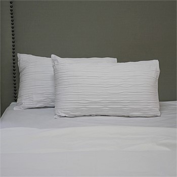 Athens White Euro Pillowcase