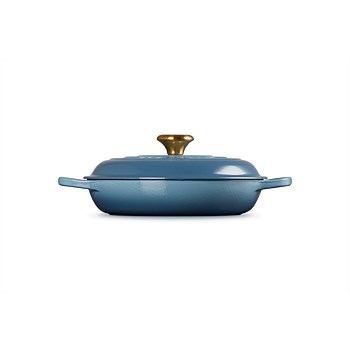 Signature Cast Iron Shallow Casserole 26cm