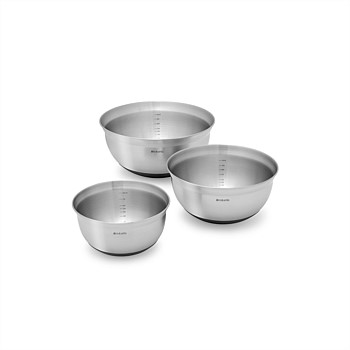 Mixing Bowl Set, Matt Steel