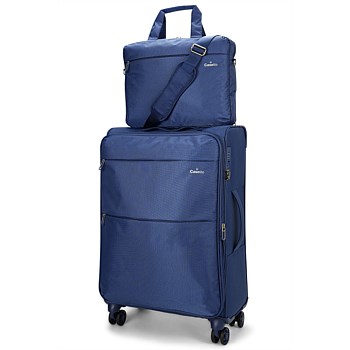 Caselite Ultra 69cm Softside Checked Suitcase & Laptop Bag Set