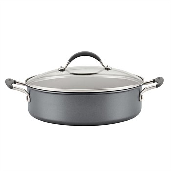 ScratchDefense Nonstick Induction Covered Sauteuse 28cm/4.7L