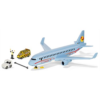 SIKU World 5402 Commercial Aircraft with Accessories