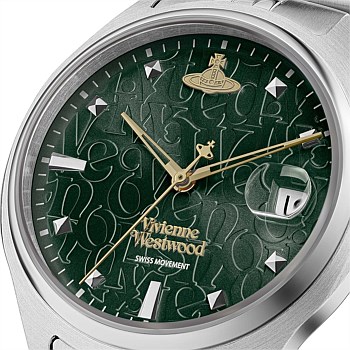 Camberwell Watch Silver 37mm - Green