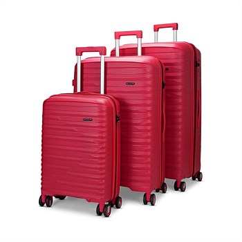 Discover 56cm, 75cm and 84cm Hardside Luggage Set