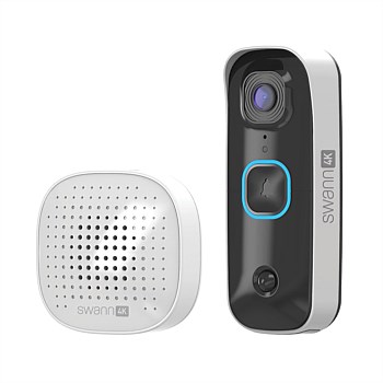 Buddy 4K Video Doorbell & Chime Kit w/32GB Card