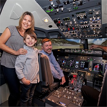 Gift Voucher - fly a Boeing 737 simulator - 30 mins