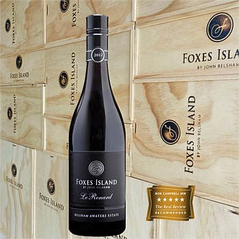 Le Renard Pinot Noir in a Wood Box