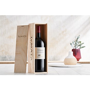 Coleraine single bottle with wooden gift box