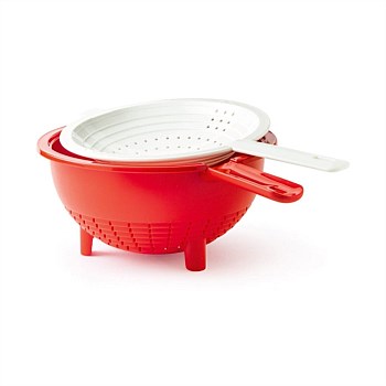 Tupperware Double Colander