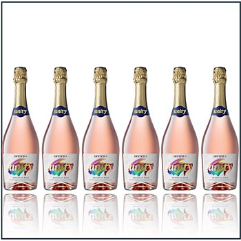 Invivo X Unity Prosecco Rose - 6 Bottles