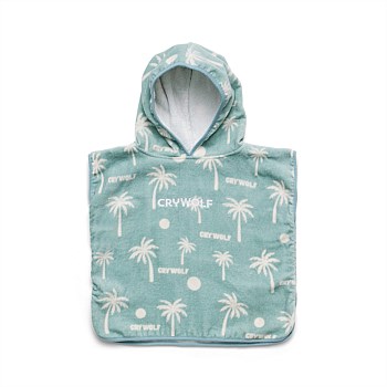 Baby Hooded Towel - Pacific Blue