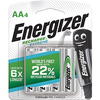 Recharge Extreme AA Batteries (4 Pack)