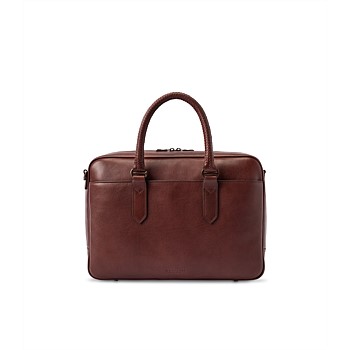 Leather briefcase