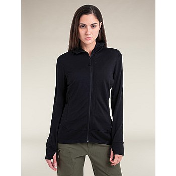 Women Merino 260 Quantum LS Zip Hoodie