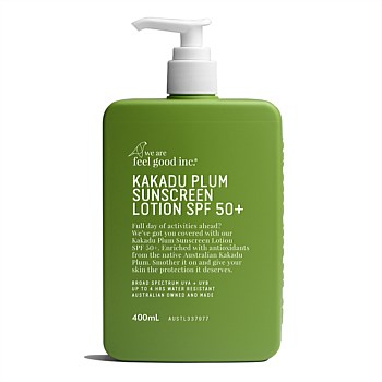 Kakadu Plum Sunscreen Lotion SPF50+ 400mL