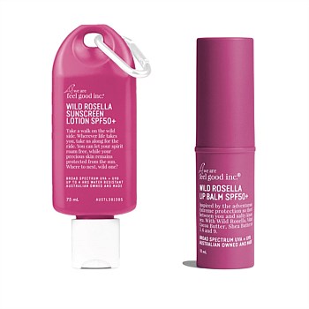 Wild Rosella Sunscreen & Lip Balm Bundle