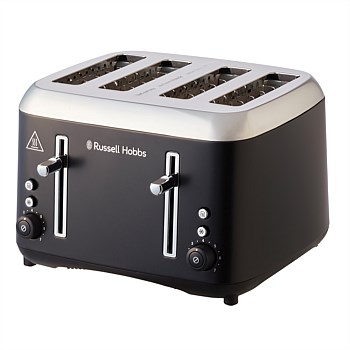 Addison 4 Slice Toaster - Matte Black