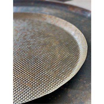 Beaten 'Antique' Brass Tray